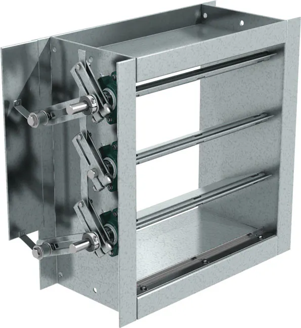 Explosion Damper Greenheck HBS-430 and HBS-431 Industrial Blast Dampers | HPAC Engineering