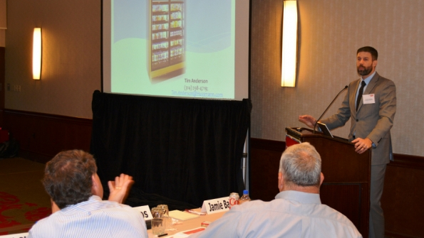 Tim Anderson principal engineer display cases and microdistributed systems Hussmann Corp explains how microdistributed systems are a viable technology for lowerglobalwarmingpotential refrigerants featuring minimal leak potential and refrigerant charge as well as lower direct emissions