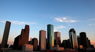 The Houston skyline