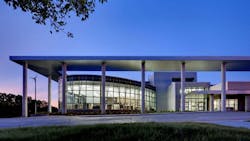 Lady Bird Johnson Middle School in Irving Texas uses renewabletechnology solutions including Bosch geothermal heat pumps and educates students regarding the environmental benefits Lady Bird Johnson Middle School in Irving Texas uses renewabletechnology solutions including Bosch geothermal heat pumps and educates students regarding the environmental benefits