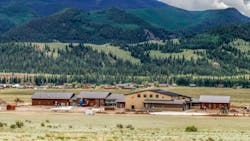 Creede Colorsquos new K12 school under construction Creede Colorsquos new K12 school under construction