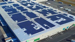 The 27MW solar array at FedEx39s facility in Hagerstown Md consists of nearly 9000 individual modules and offsets 37 percent of the company39s electricity demand Photo credit FedEx The 27MW solar array at FedEx39s facility in Hagerstown Md consists of nearly 9000 individual modules and offsets 37 percent of the company39s electricity demand Photo credit FedEx