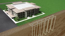 Verticalloop watersource heatpump application Verticalloop watersource heatpump application