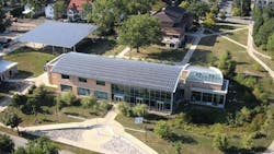 South side of the Adam Joseph Lewis Center for Environmental Studies South side of the Adam Joseph Lewis Center for Environmental Studies