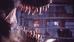 Vince Vaughn back Julianne Moore Jeff Goldblum and an unexpected guest in a scene from 199739s quotThe Lost World Jurassic Parkquot the sequel to quotJurassic Parkquot Photo by Getty Images Vince Vaughn back Julianne Moore Jeff Goldblum and an unexpected guest in a scene from 199739s quotThe Lost World Jurassic Parkquot the sequel to quotJurassic Parkquot Photo by Getty Images