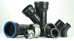 Tyler Pipe and Coupling produces cast-iron soil pipe and fittings, and no-hub couplings for drain, waste, and vent (DWV) plumbing systems.