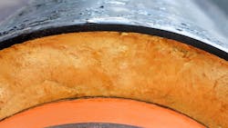 Steel pipe with heat insulation Steel pipe with heat insulation