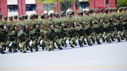 Soldiers marching Soldiers marching