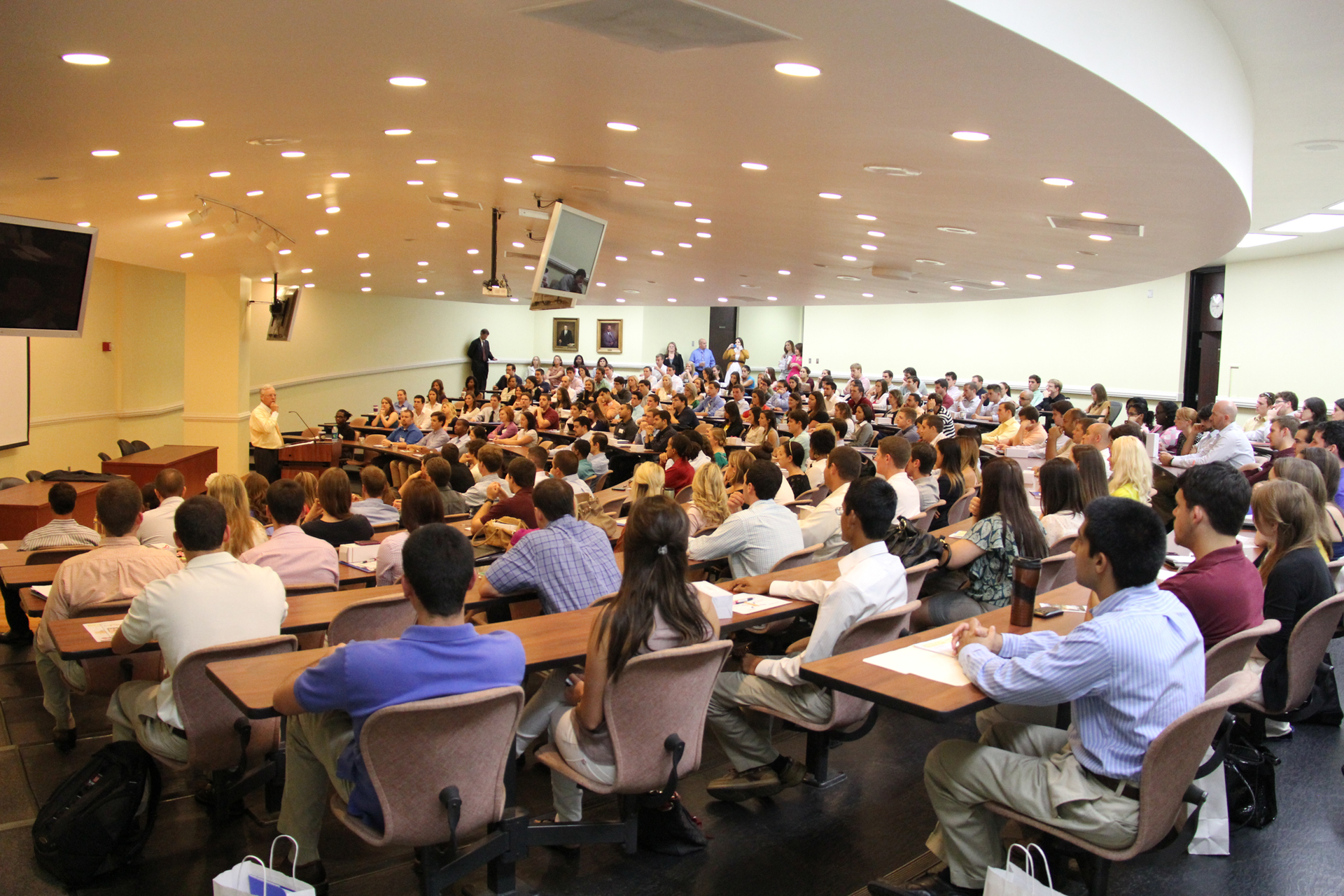 Students lecture hall