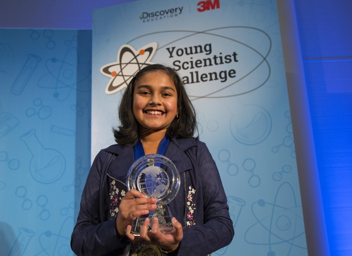 Young scientist sparked by flint