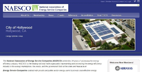 National Association of Energy Service Companies home page