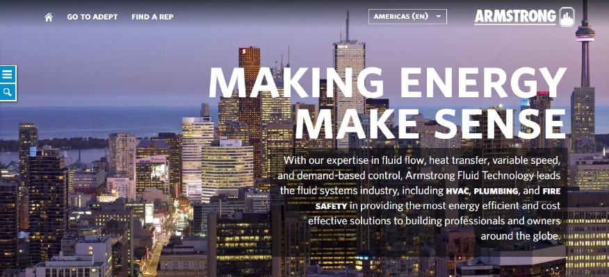 Armstrong Fluid Technology home page