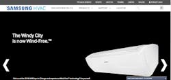 Samsung HVAC home page Samsung HVAC home page