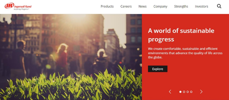 Ingersoll Rand home page