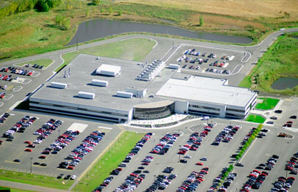 Uponor manufacturing facility in Hutchinson, Minn.