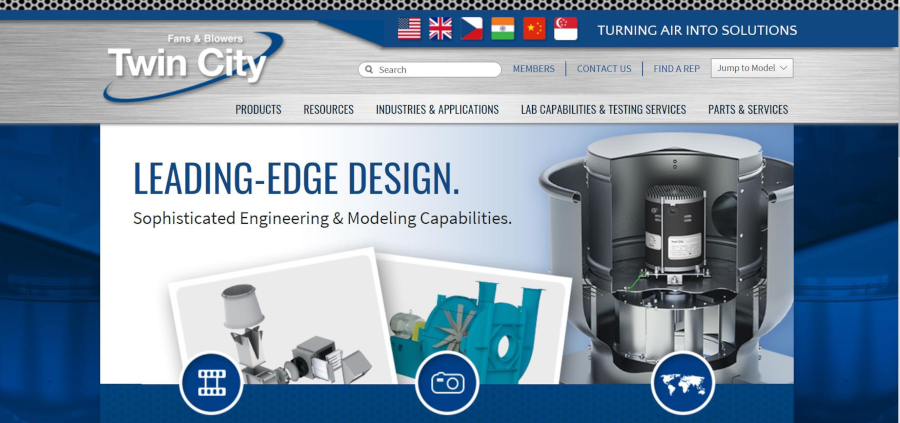 Twin City Fan home page