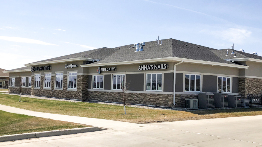 Mulcahy's new office in Fargo, N.D.
