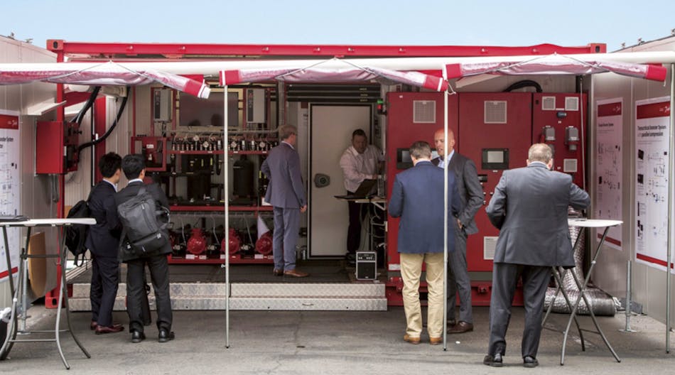 The Danfoss Mobile CO₂ Training Unit makes both the technology and understanding of CO₂ refrigeration immediately available to industry professionals.