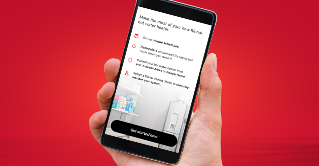 Rinnai and Samsung SmartThings