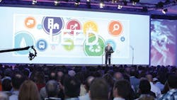 Rick Fedrizzi addresses a crowd of more than 6000 to open Greenbuild 2012 Rick Fedrizzi addresses a crowd of more than 6000 to open Greenbuild 2012