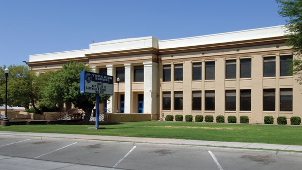 Yuma High School one of the oldest schools in Arizona has a student body of 3