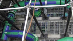 Twelveinch Aquatherm Blue Pipe helped to save millions of dollars in labor and material costs at Lawrence Livermore National Laboratory Twelveinch Aquatherm Blue Pipe helped to save millions of dollars in labor and material costs at Lawrence Livermore National Laboratory