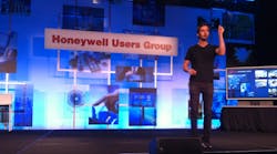 Jason Silva, host of National Geographic Channel&rsquo;s &ldquo;Brain Games,&rdquo; delivers the keynote address at the 2014 Honeywell Users Group.