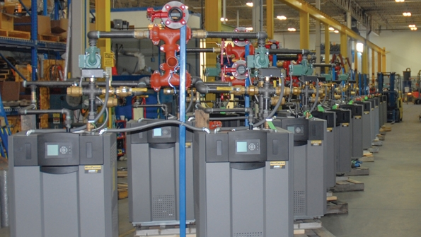 Boiler systems built at the Metropolitan Industries shop