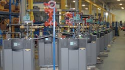 Boiler systems built at the Metropolitan Industries shop Boiler systems built at the Metropolitan Industries shop