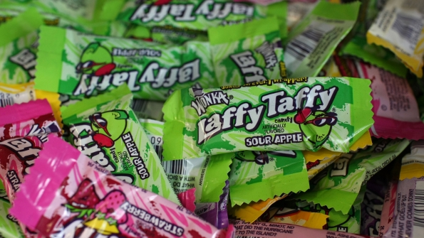 Laffy Taffy candies at the Sweet Dish in San Francisco