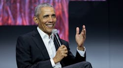 President Barack Obama speaks at Greenbuild 2019 in Atlanta on Tuesday, November 20, 2019. President Barack Obama speaks at Greenbuild 2019 in Atlanta on Tuesday, November 20, 2019.