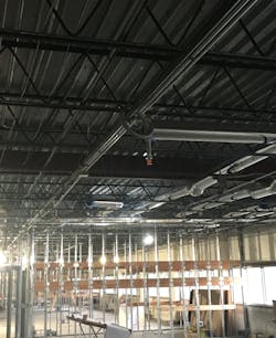 So as not to disrupt design aesthetics, ceiling components in the system need to be adaptable as well as functional. So as not to disrupt design aesthetics, ceiling components in the system need to be adaptable as well as functional.