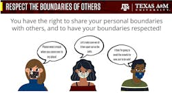Texas A&M administrators require face coverings and social distancing for students and employees while on campus Texas A&M administrators require face coverings and social distancing for students and employees while on campus