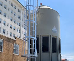 The new plastic tower is made with anti-microbial resins that inhibit harmful growth and reduce legionella risk. The new plastic tower is made with anti-microbial resins that inhibit harmful growth and reduce legionella risk.