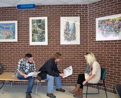 Uvr Glo Student Lounge Area Uvr Glo Student Lounge Area