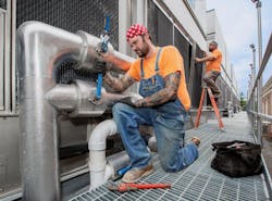 Access corridors between the towers allow for simplified regular maintenace. Access corridors between the towers allow for simplified regular maintenace.