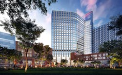 Ohio State University&rsquo;s $1.2-billion Wexner Inpatient Hospital Tower in Columbus OH broke ground in February.