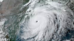 Photo Goes East Satellite Image Hurricane Laura 082620 Approaching Gulf Coast