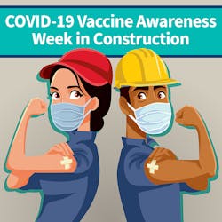 Last April, the National Association of Home Builders championed a voluntary vaccination campaign supported by numerous industry groups. Last April, the National Association of Home Builders championed a voluntary vaccination campaign supported by numerous industry groups.