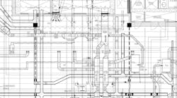 Mechanical Hvac System Drawings For Building Services