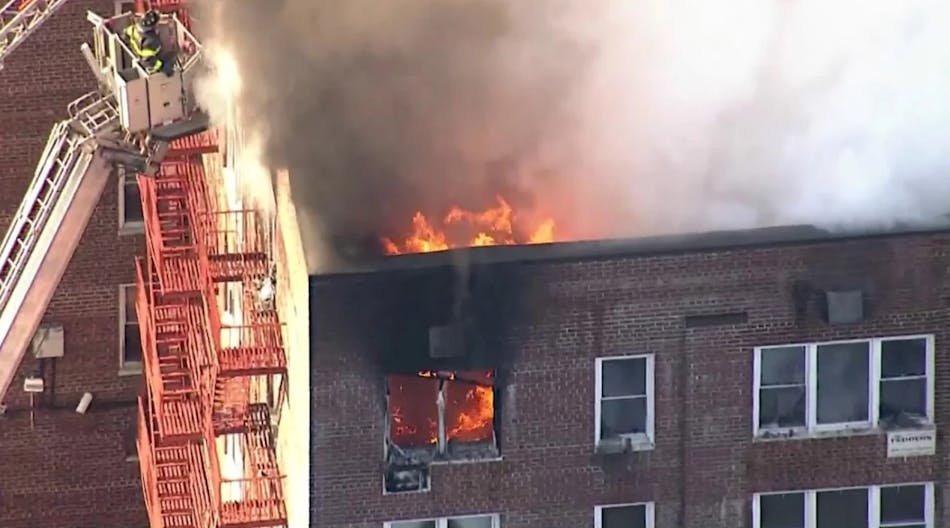 Shared Screenshot Bronx Fire