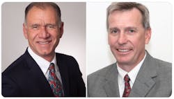 Galyen (left) will turn over the keys to Sporrer this summer. Galyen (left) will turn over the keys to Sporrer this summer.