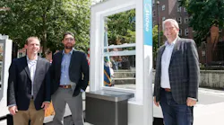 From left, Midea's Adam Schultz, Rodrigo Teixeira, and Kurt Jovais at the NYC announcement. From left, Midea's Adam Schultz, Rodrigo Teixeira, and Kurt Jovais at the NYC announcement.