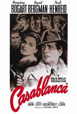 Casablanca Poster Gold