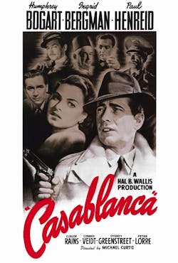 Casablanca Poster Gold Casablanca Poster Gold
