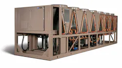 YORK YVFA Free-Cooling, Variable-Speed Screw Chiller is the first free-cooling screw chiller in U.S. to use R-1234ze.