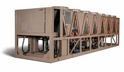 YORK YVFA Free-Cooling, Variable-Speed Screw Chiller is the first free-cooling screw chiller in U.S. to use R-1234ze. YORK YVFA Free-Cooling, Variable-Speed Screw Chiller is the first free-cooling screw chiller in U.S. to use R-1234ze.