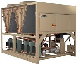 New YLAA Air-Cooled Scroll Chiller is first in U.S. to use R-454B refrigerant. New YLAA Air-Cooled Scroll Chiller is first in U.S. to use R-454B refrigerant.