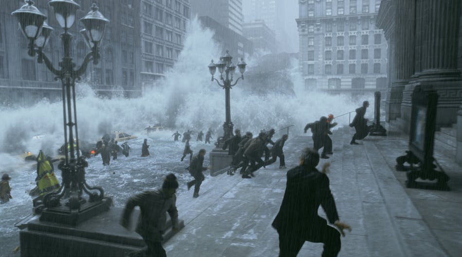 Scene from the film &apos;The Day After Tomorrow.&apos;
