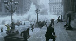 Scene from the film 'The Day After Tomorrow.' Scene from the film 'The Day After Tomorrow.'